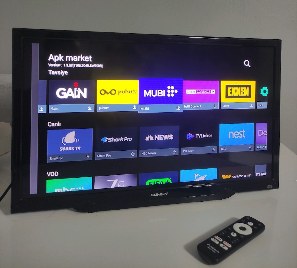 LED televizyon 23 inç 61 ekran Android sistem TVboX ile birlikte - 10