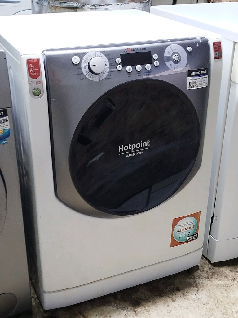 AQUALTİS 9 KG ÇAMAŞIR MAKİNESİ İZMİR İÇİ 3 AY GARANTİMİZ VARDIR - 9