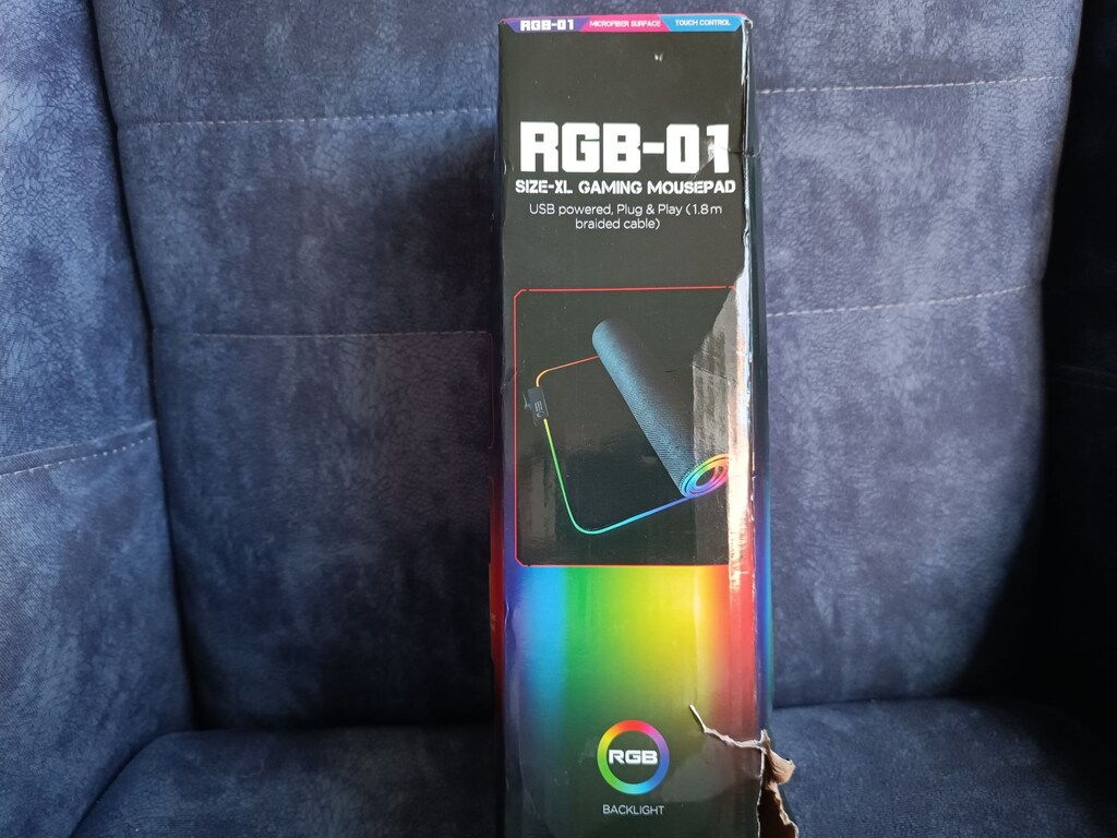 RGB-01 RGB LED Aydınlatmalı Gaming Mousepad (XL) - 4