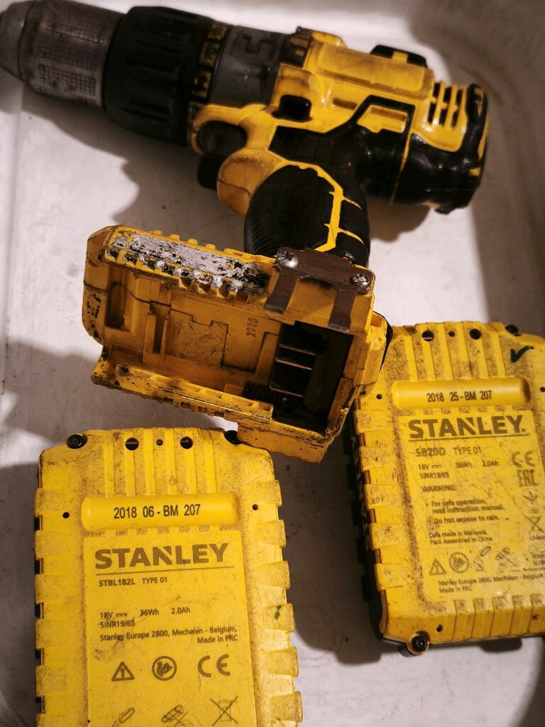 ORİJİNAL STANLEY 18 VOLT SORUNSUZ ÇALIŞAN MATKAP - 3