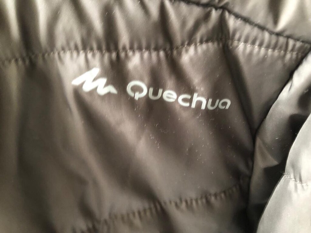 Quechua siyah şişme mont-siyah-2XL - 3