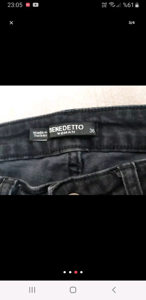 KOT PANTALON 36 BEDEN - 3
