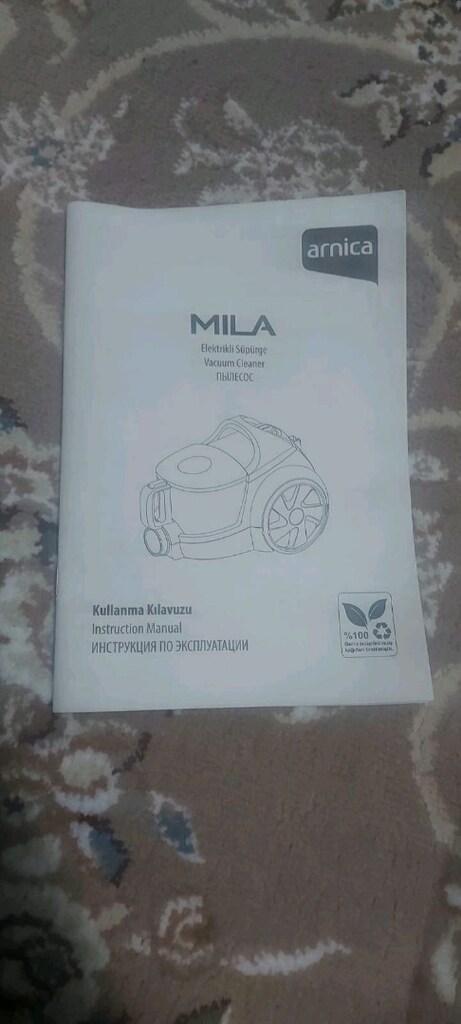Sifir Arnica mila Toz torbasiz Elektrikli Supurge ET 14440 - 7