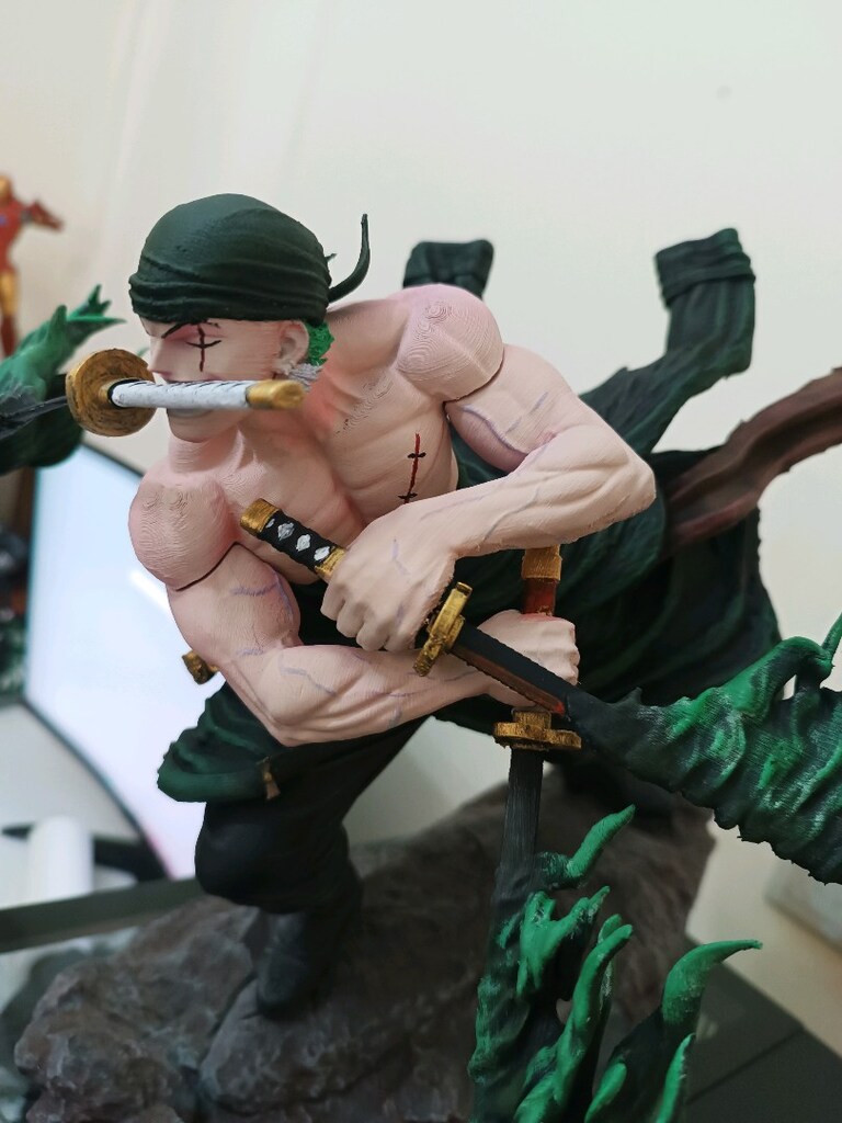anime one piece roronoa Zoro figur - 3