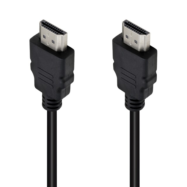 PLASTİK DÜZ SİYAH 50 CM HDMI KABLO