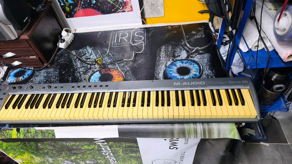 M-Audio ProKeys Sono 88 Tuşlu MIDI Klavye Piyano - 11