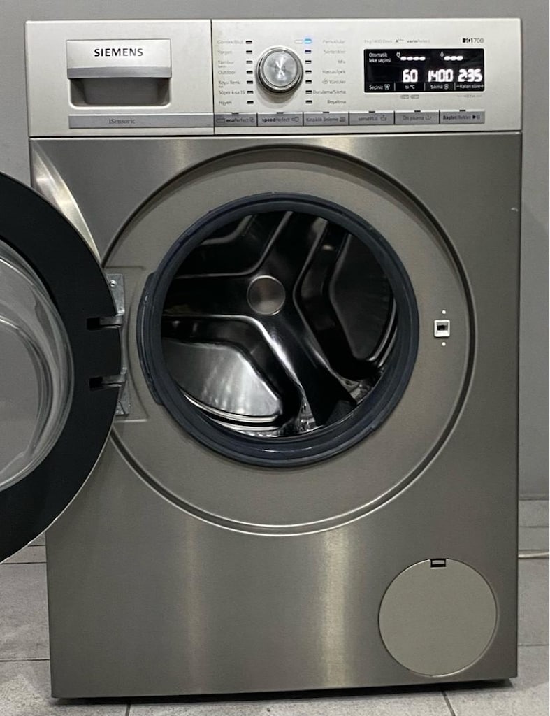 Siemens İnox 9 Kg 1400 Devirli İnverter A+++ Çamaşır Makinesi - 2