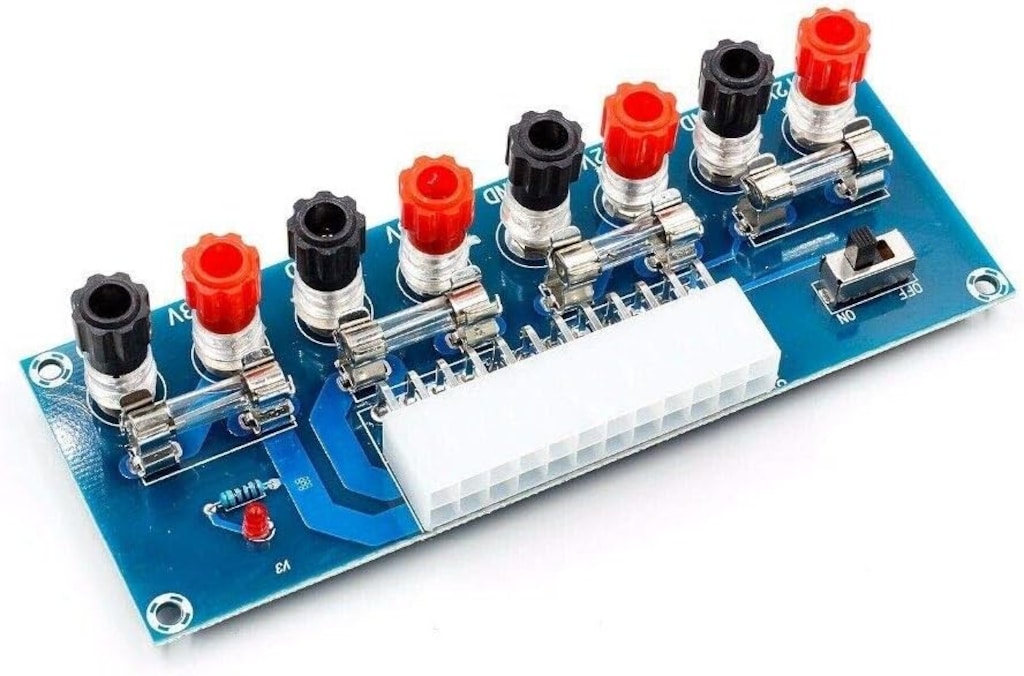 XH-M229 ATX Desktop 24 Pin Güç Kaynağı Dağıtım Modülü PSU Splitter - 9