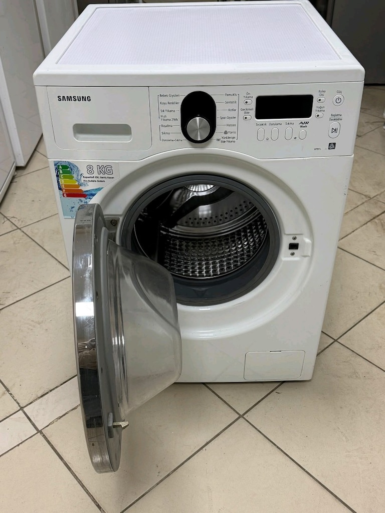 SAMSUNG 8 KG ÇAMAŞIR MAKİNESİ SIFIRDAN FARKSIZ TERTEMIZ SAGLAM - 3