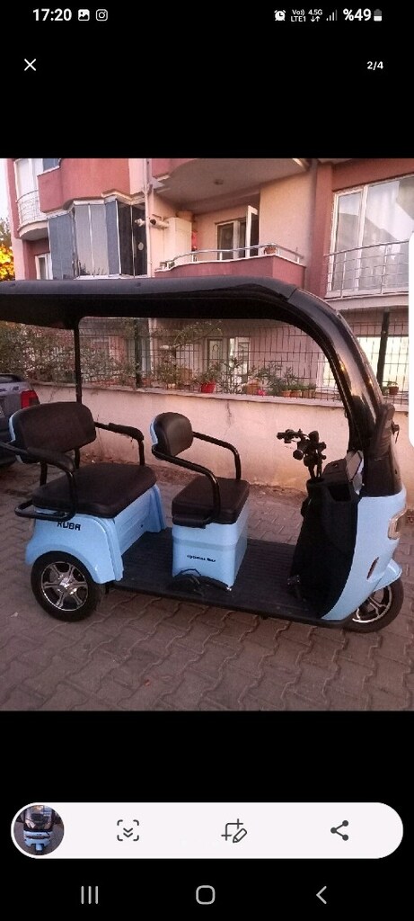 Satılık 3tekerlik elektrikli bisiklet - 2