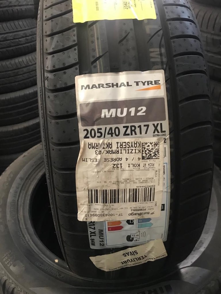 205/40r 17 Ebat Sıfır Yaz Lastiği Marshall Kore - 3