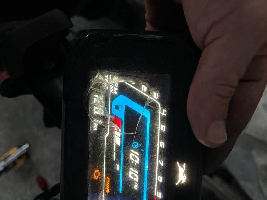 tvs raider 125 gösterge km saati kilometre kadran - 5