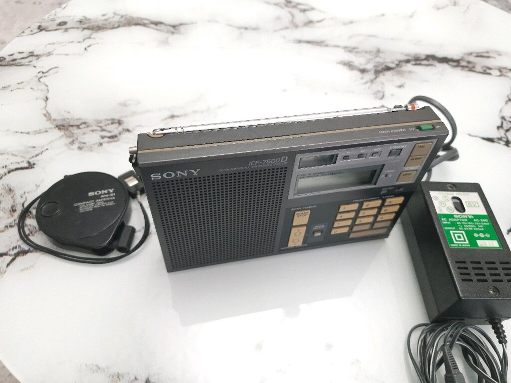 Sony Radyo ICF-7600D JAPAN Dünya Radyosu - 3
