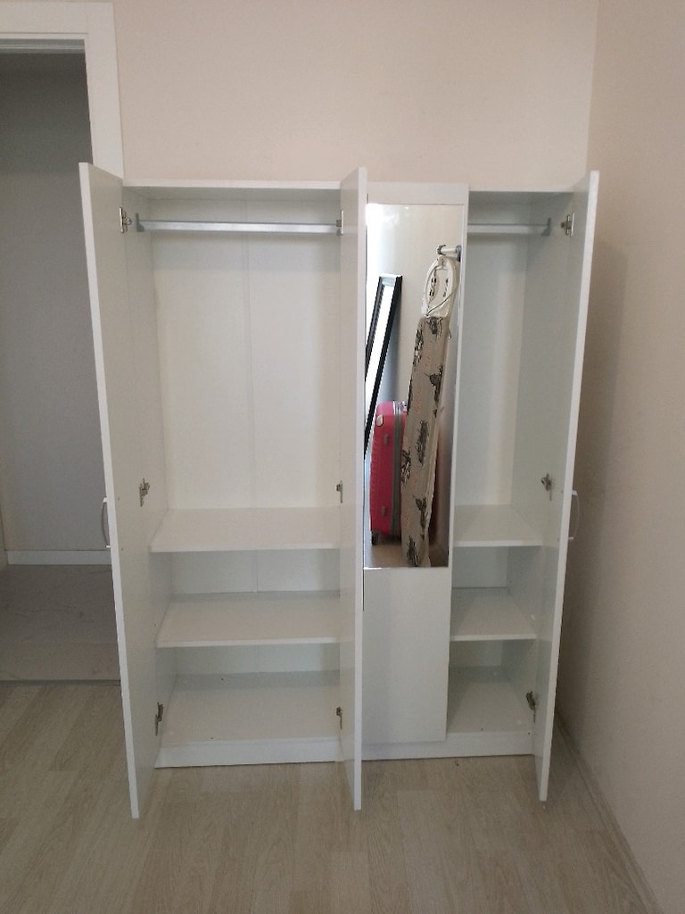 MDF 4 kapaklı temiz dolap - 2