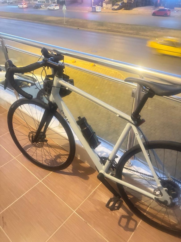 Kask,suluk hediyeli temiz yol bisikleti RC120 triban - 2