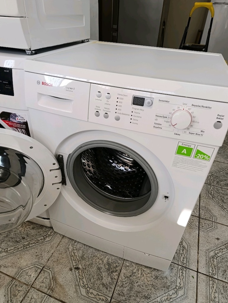 Bosch 8 KG Çamaşır Makinesi (Kazanı 9 KG) A+++ - 2