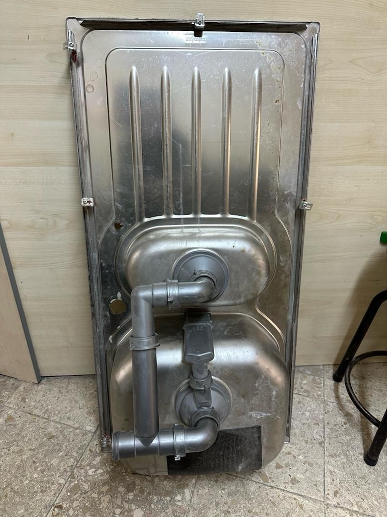 FRANKE 100X50 ÇİFTLİ DAMLALIKLI PASLANMAZ ÇELİK MUTFAK EVYESİ - 3
