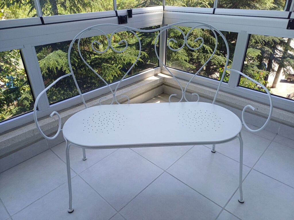 Ferforje Sandalye Sehpa (Balkon/Teras/Bahçe Oturma Takımı) - 3