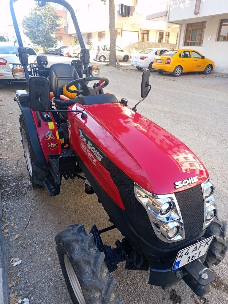 solis 26 beygir 4x4 bahçe traktörü ekipmanlarıyla - 14