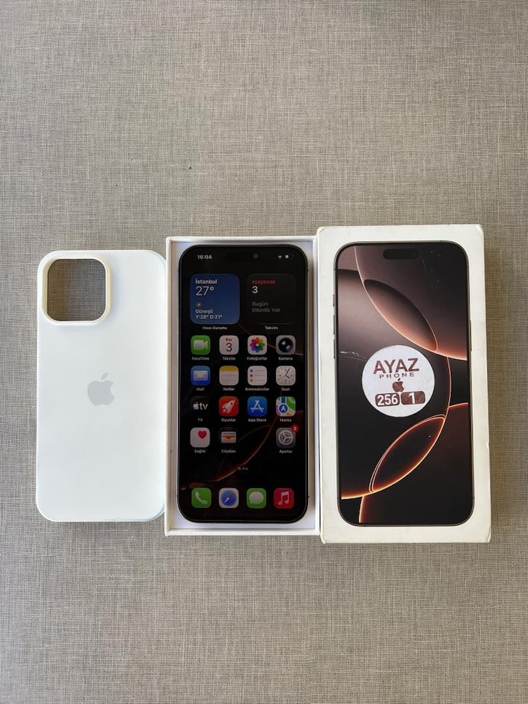 İphone 16 Pro Max 256 Gb 2 Ay Açik Yd - 5