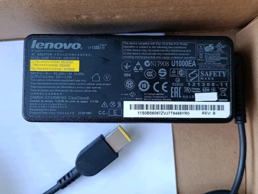 Lenovo laptop adaptörü - 2