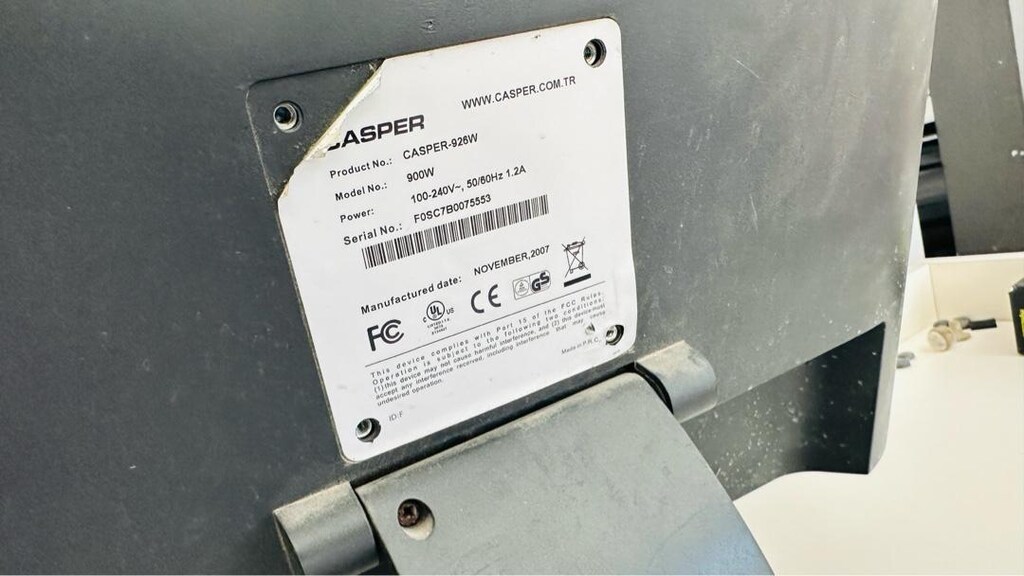 casper 926w 19 inc monitor - 2