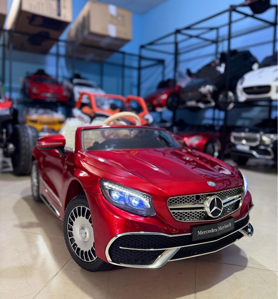 Akülü Araba Tabletli Mercedes Maybach - 3
