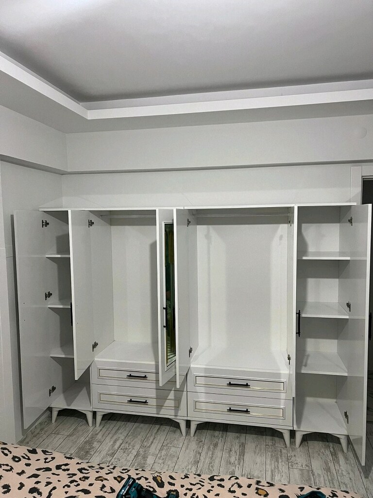 6 Kapili Aynali Citali Gardirop - 2