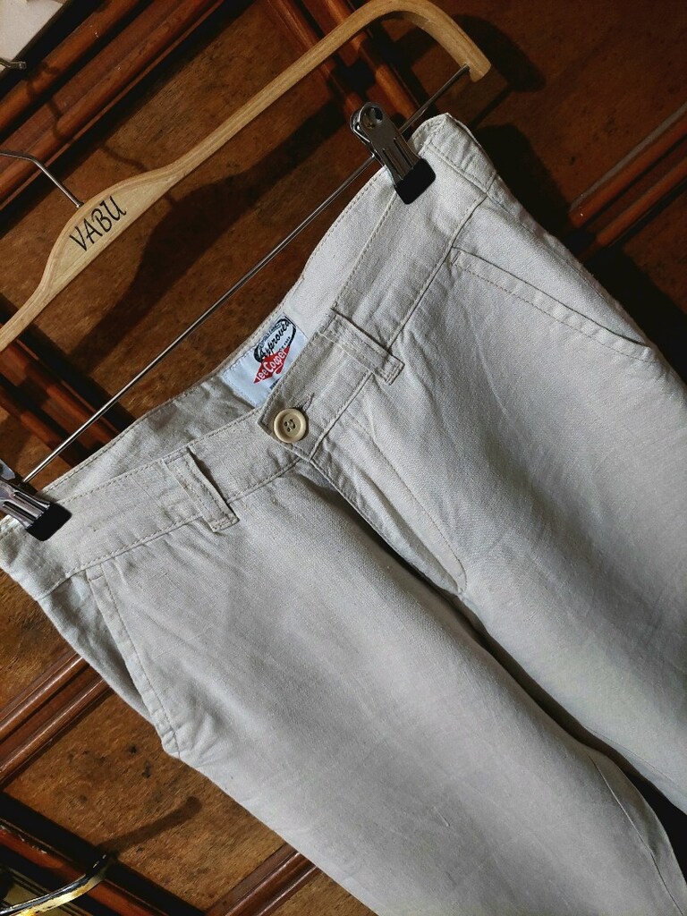 LeeCOOPER keten görünüm yazlık pantolon - 3