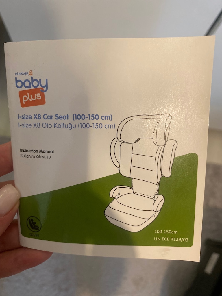 İsofix oto koltuğu-1/2 ay kullanıldı tertemiz. Babyplus - 4