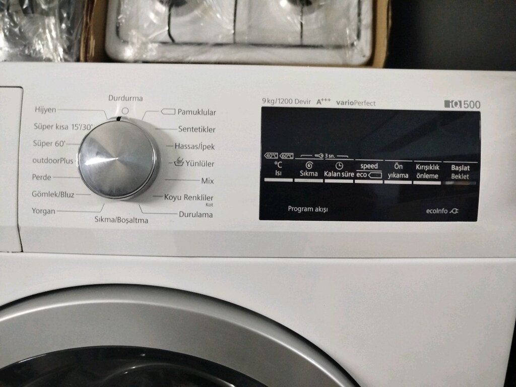 çamaşır makinesi 9 kg servisten nakliye kurulum bizden 3 ay garanti - 4