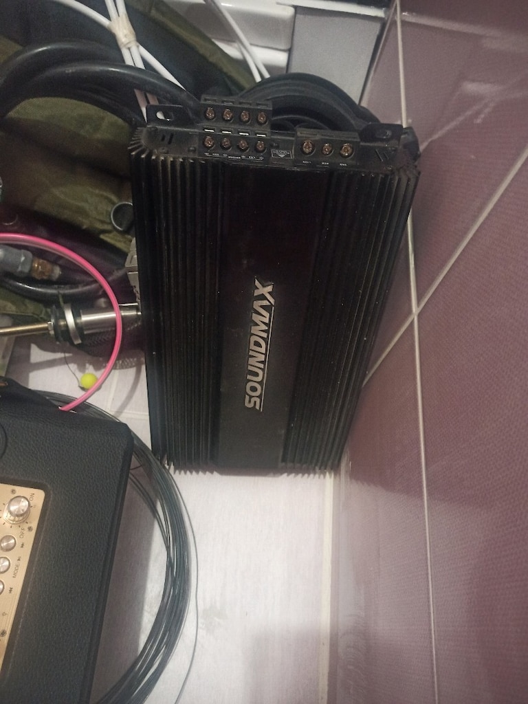 kutu bass reis amfi 4 adet isikli hoparlor ve teyp - 3
