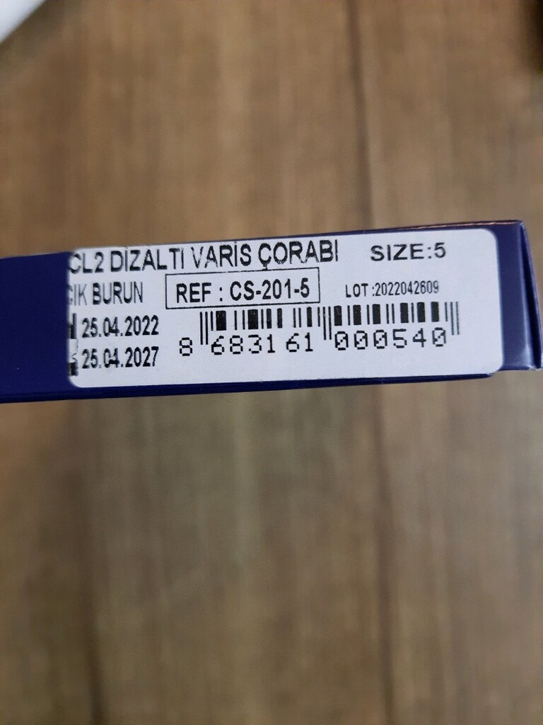 diz altı çorap