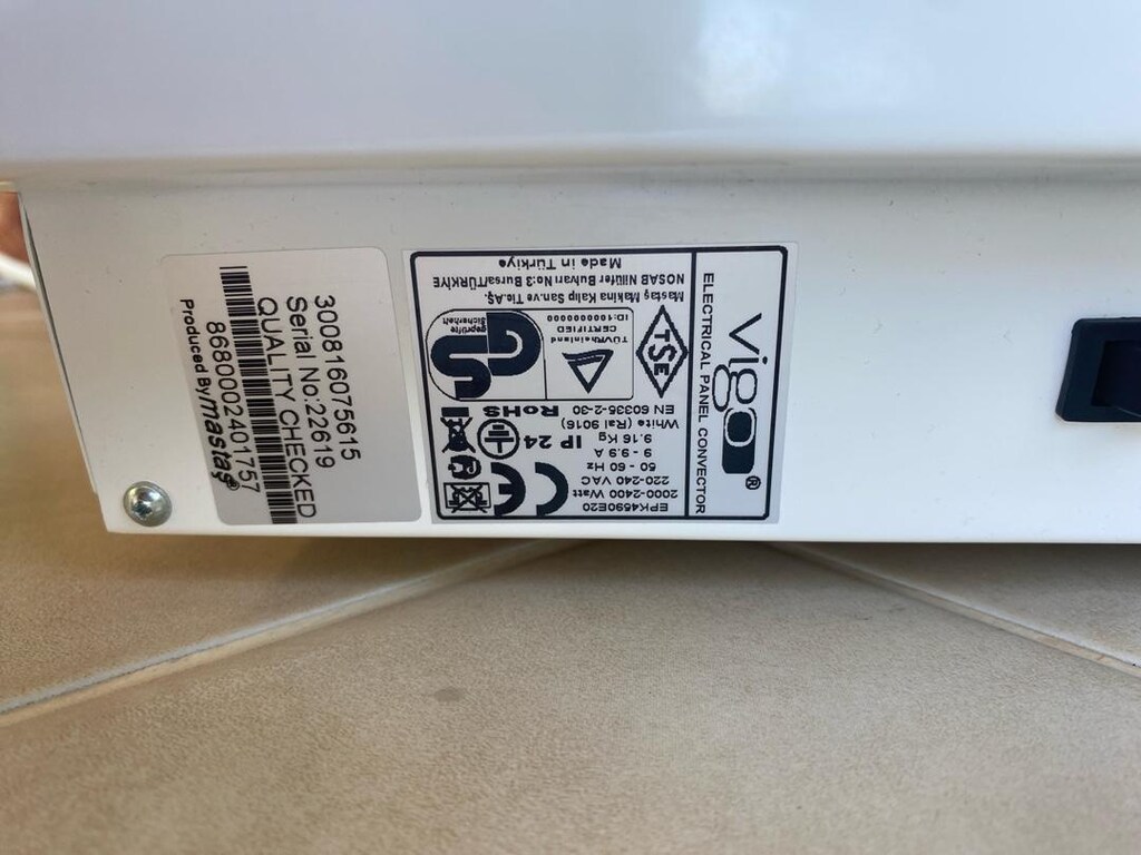 İVİGO EPK4590E20 MODEL KONVEKTÖR ISITICI - 3