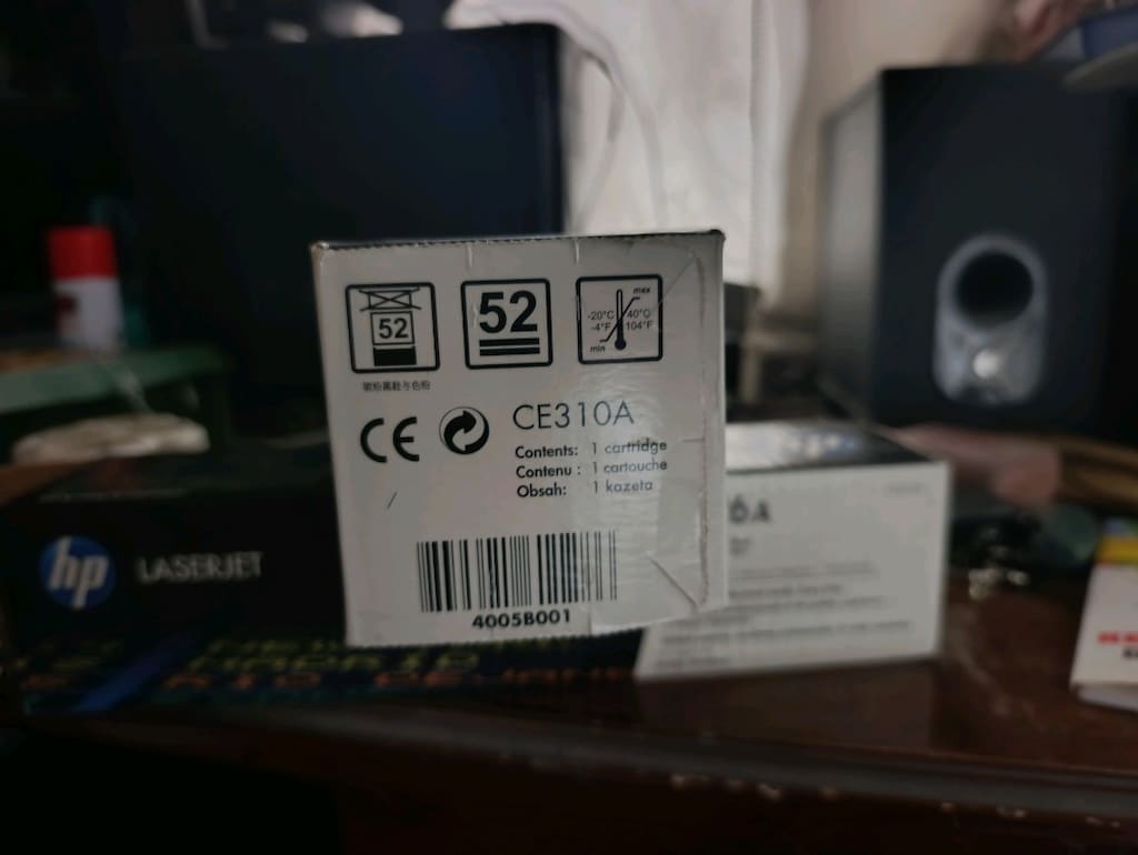 HP CE310A 126A Orijinal Siyah Toner Sıfır Kapalı Kutu - 2