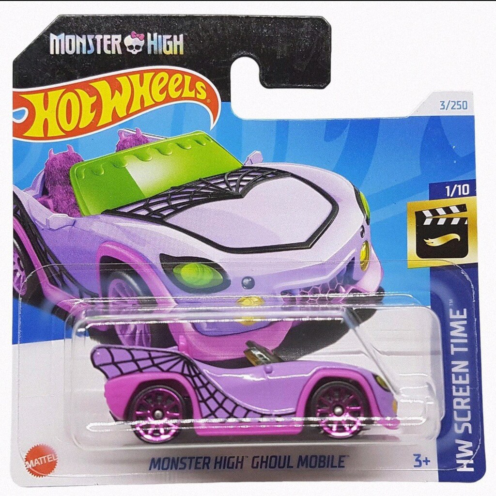 MONSTER HIGH GHOUL MOBILE hot wheels - 2