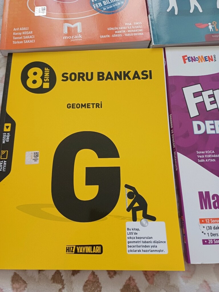 8. sınıf yardımcı kaynaklar matematik geometri paragraf ve deneme LGS - 4