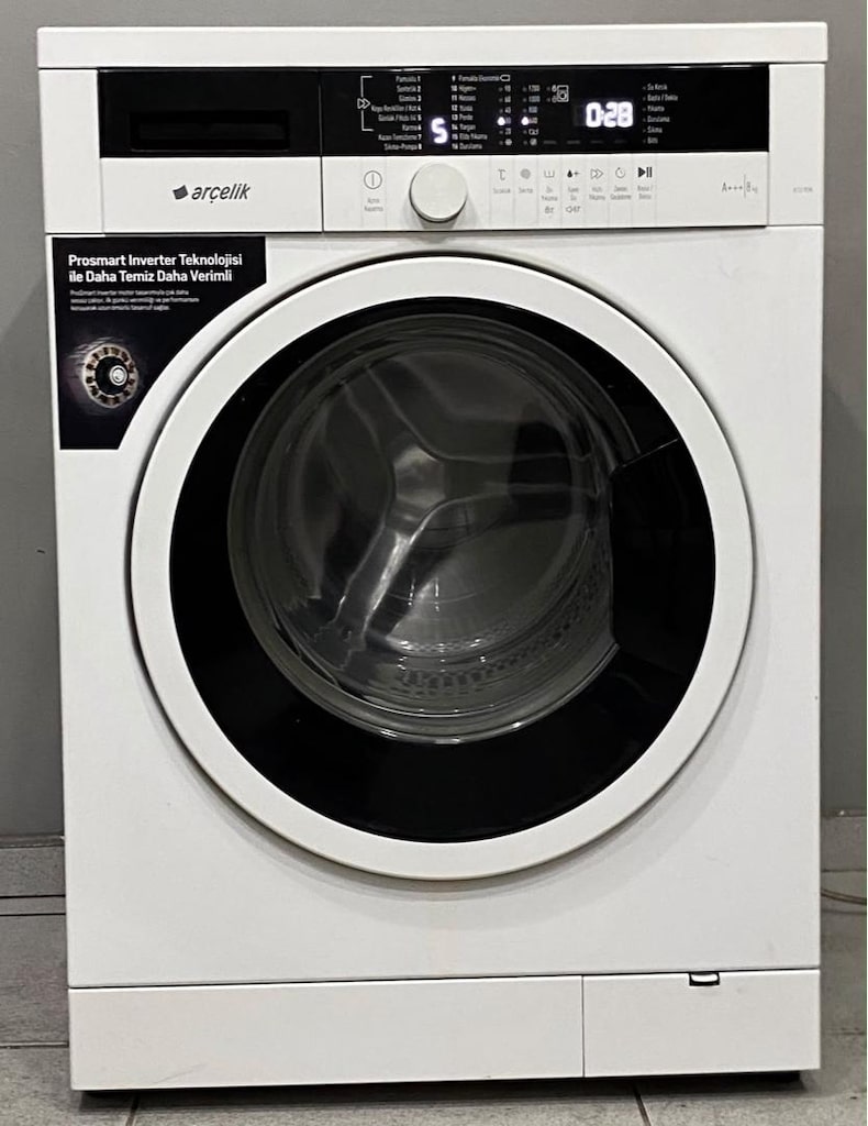 ARÇELİK 8 KG A+++ 1200 DEVİR ÇAMAŞIR MAKİNESİ HEMEN TESLİMAT - 2