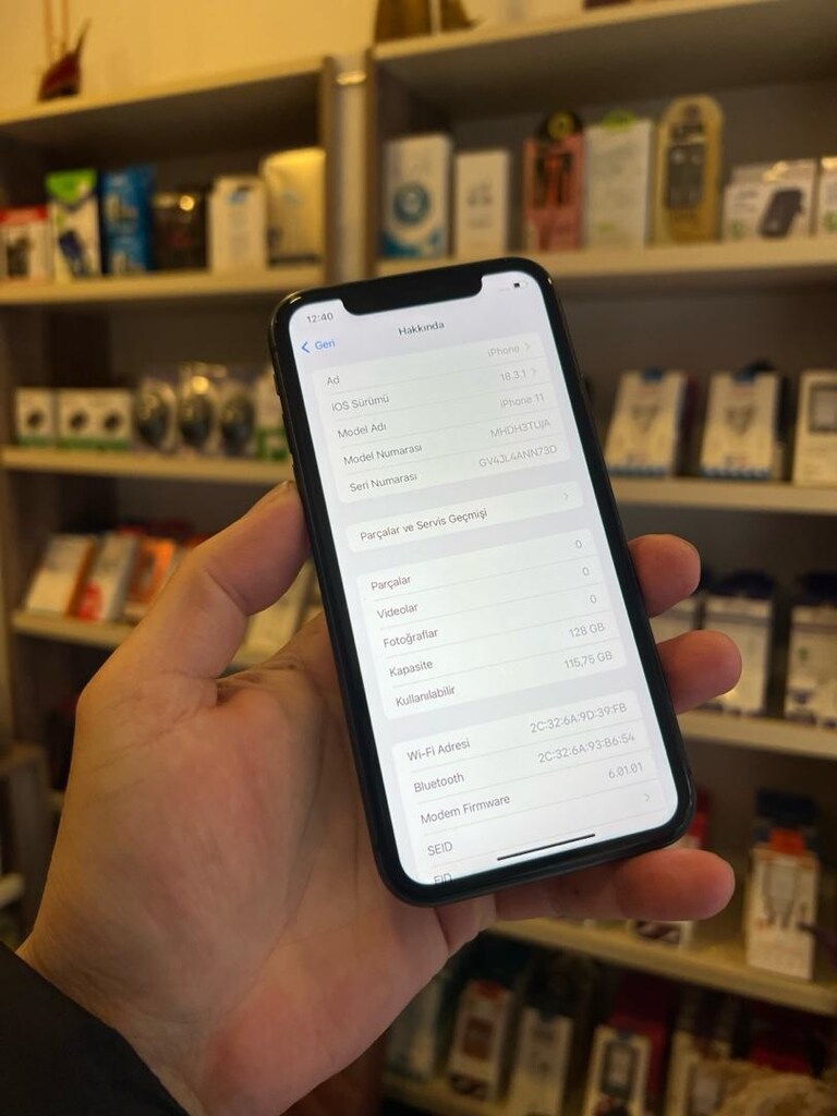 Apple 11 128 gb ful orjinal hatasız tertemiz 1 ay daha garantili - 3