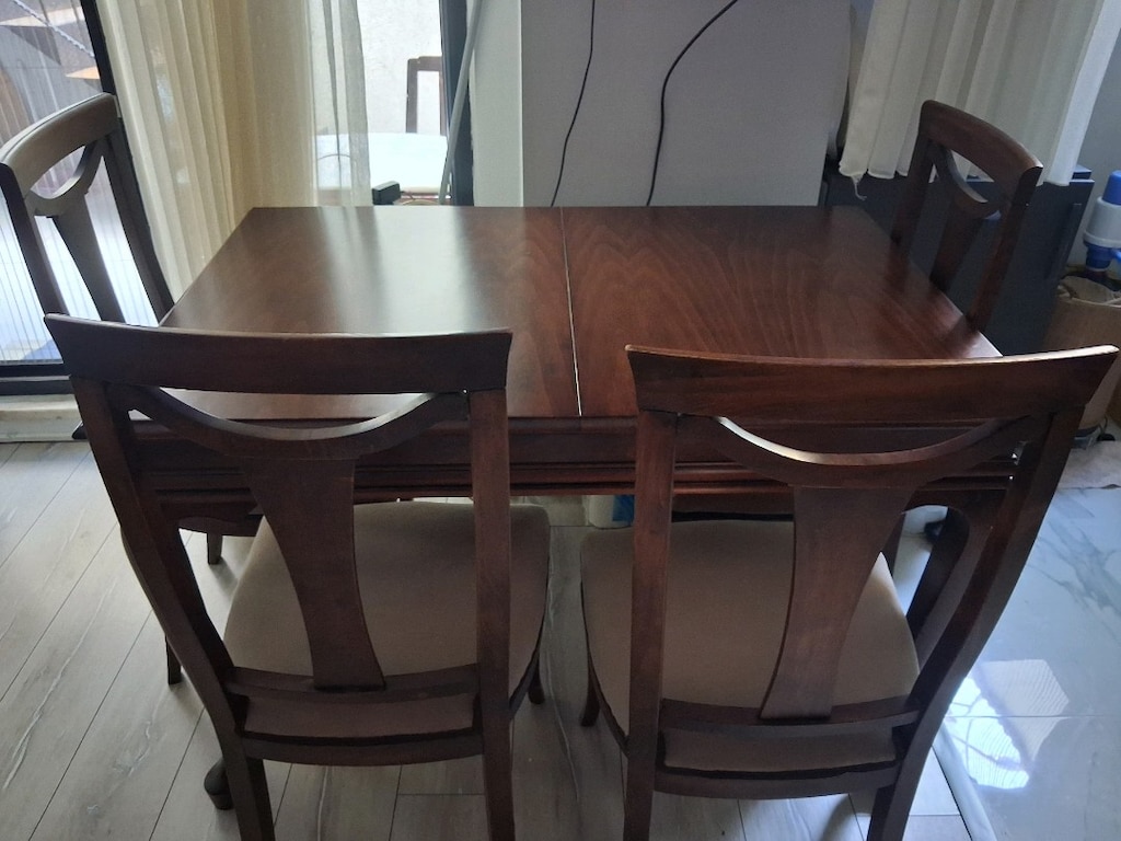yemek masası+6 sandalye - 2