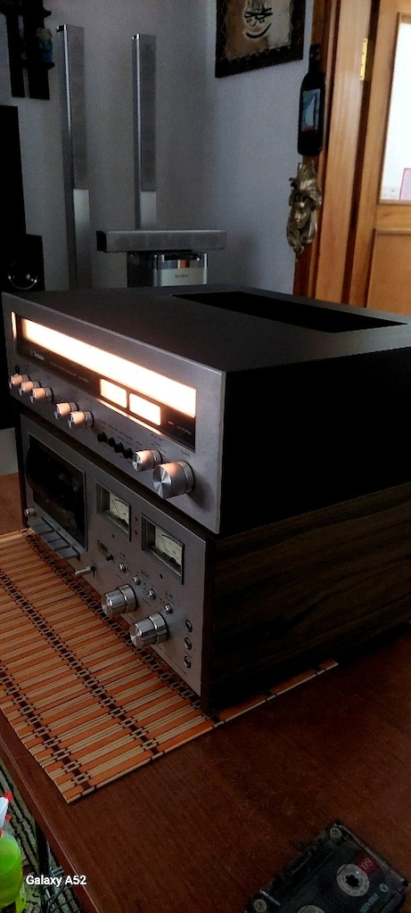Technics SA5550 RECEIVER almanyadan geldiği gibi temiz - 6