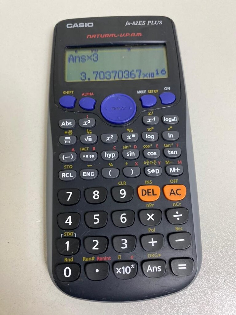 Casio 82ES plus hesap makinesi - 7