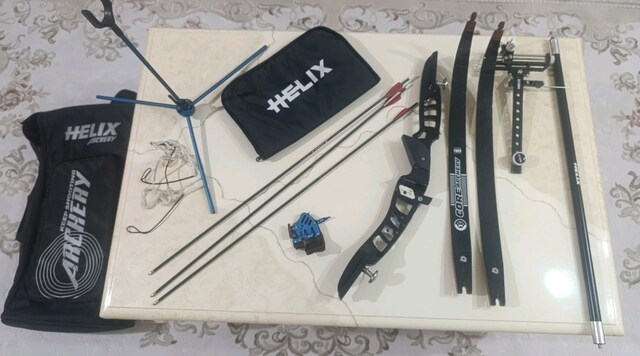 Profesyonel ok ve yay seti Helix