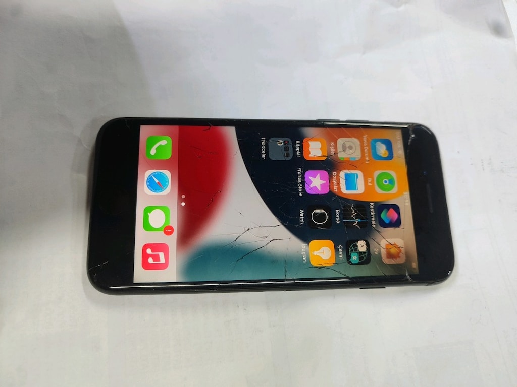 iphone 7 32 GB ekran çatlak ama çalışıyor - 2