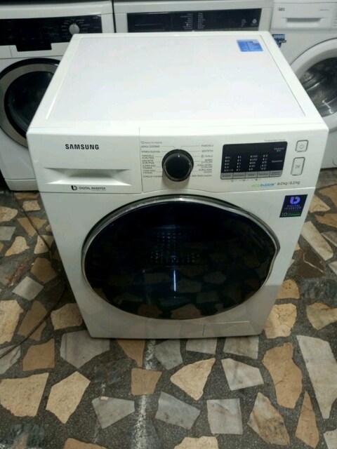 Samsung Çamaşır Makinesi yıkama ve kurutma fonksiyonlu