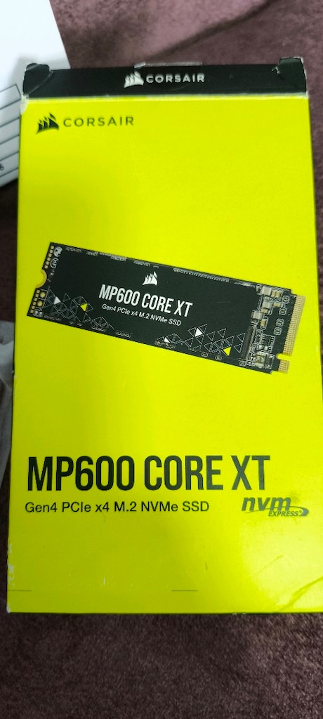 Corsair mp600 core XT 1tb gen4 M2 ssd - 3