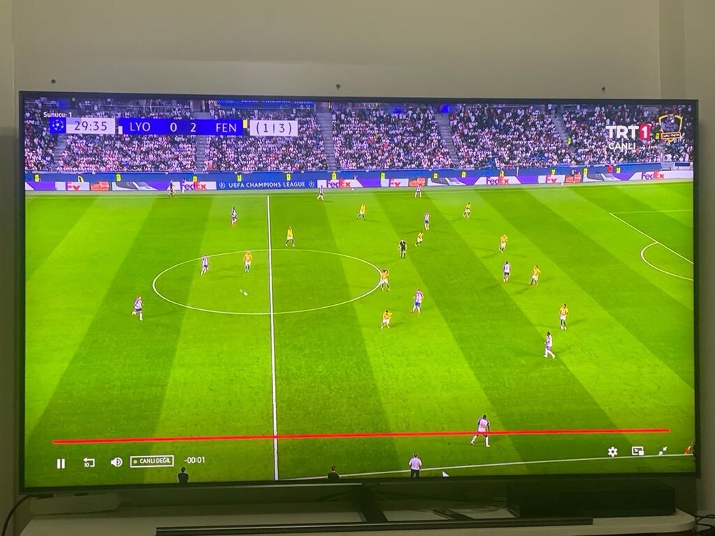 Samsung 75Q9FN model numarasına sahip 75 inç ekran boyutunda bir QLED - 4