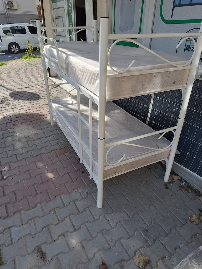 BEYAZ RENKLI SIFIR EV TIPI YATAKLI RANZA - 2