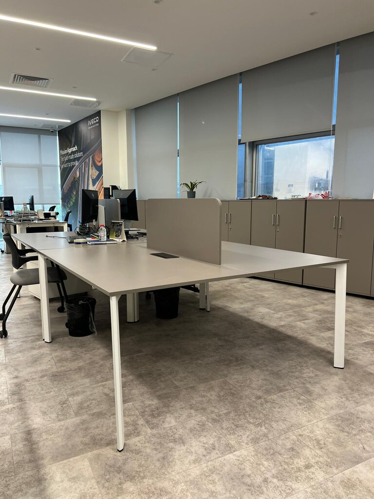 PANELLİ ÇALIŞMA MASASI / ÇOKLU PERSONEL MASASI / ARAL OFİS - 16