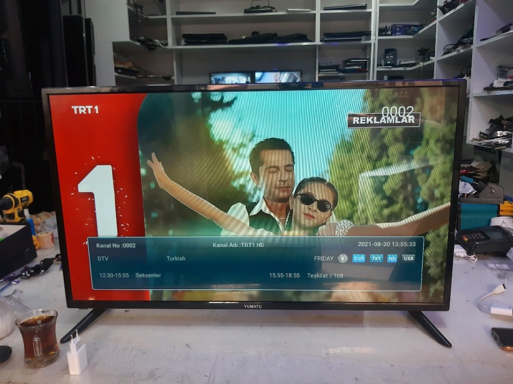 Yumatu 32 inç 82 ekran led tv - 12